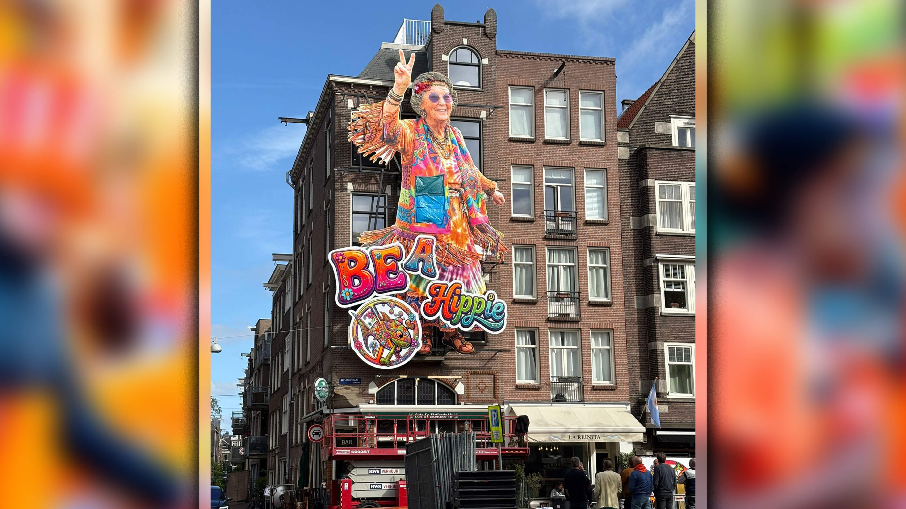 Blaffende Vis pakt weer uit: prinses Beatrix als hippie-icoon in Jordaan